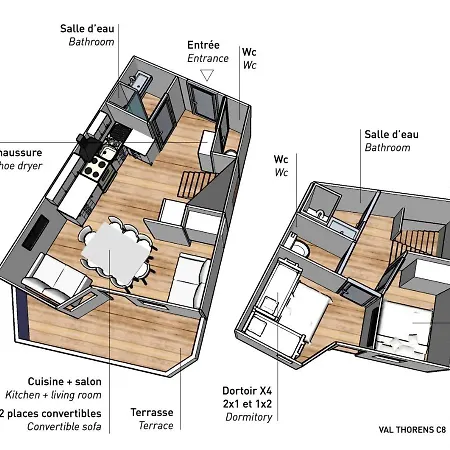 Nazca C8 Apartment Val Thorens